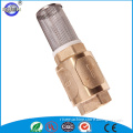 brass check valve foot valve filter valve